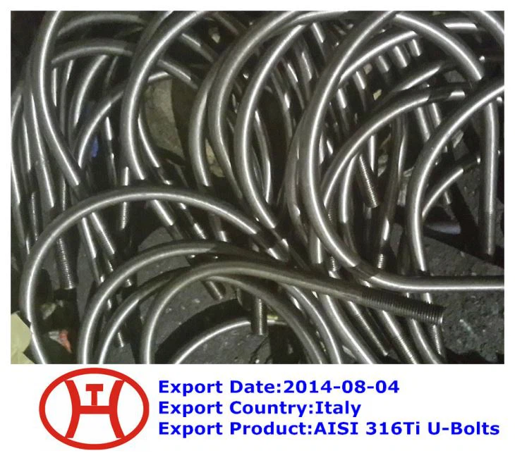 AISI 316 Ti-U-Bolts