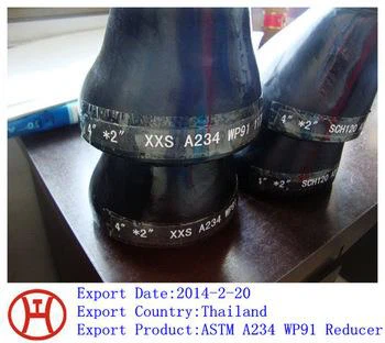 ASTM A 234  WP 91  reductor