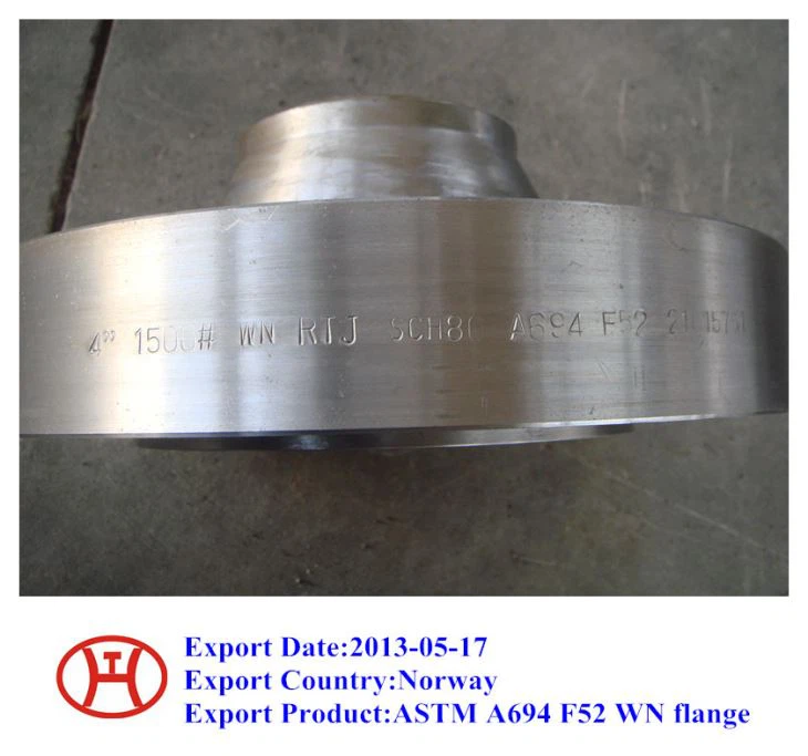 ASTM A694 F52 brida WN