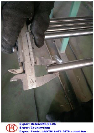 ASTM A479 347H barra rodona