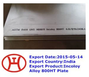 Placa Incoloy Alloy 800HT