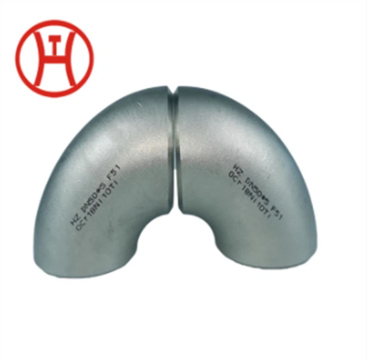Long Radius 90 Alloy Elbow Sanitary Grade 45 Degree Elbow/clamp End Stainless Steel 304 Or 316L